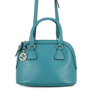 Gucci Interlocking G Leather Handbag 449661 GUCCI 2-way Shoulder Bag for Women